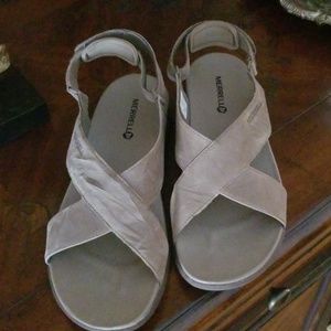 MERRELL stone colored performance sandal